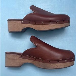 J Crew Shoes - Studded Leather Clogs